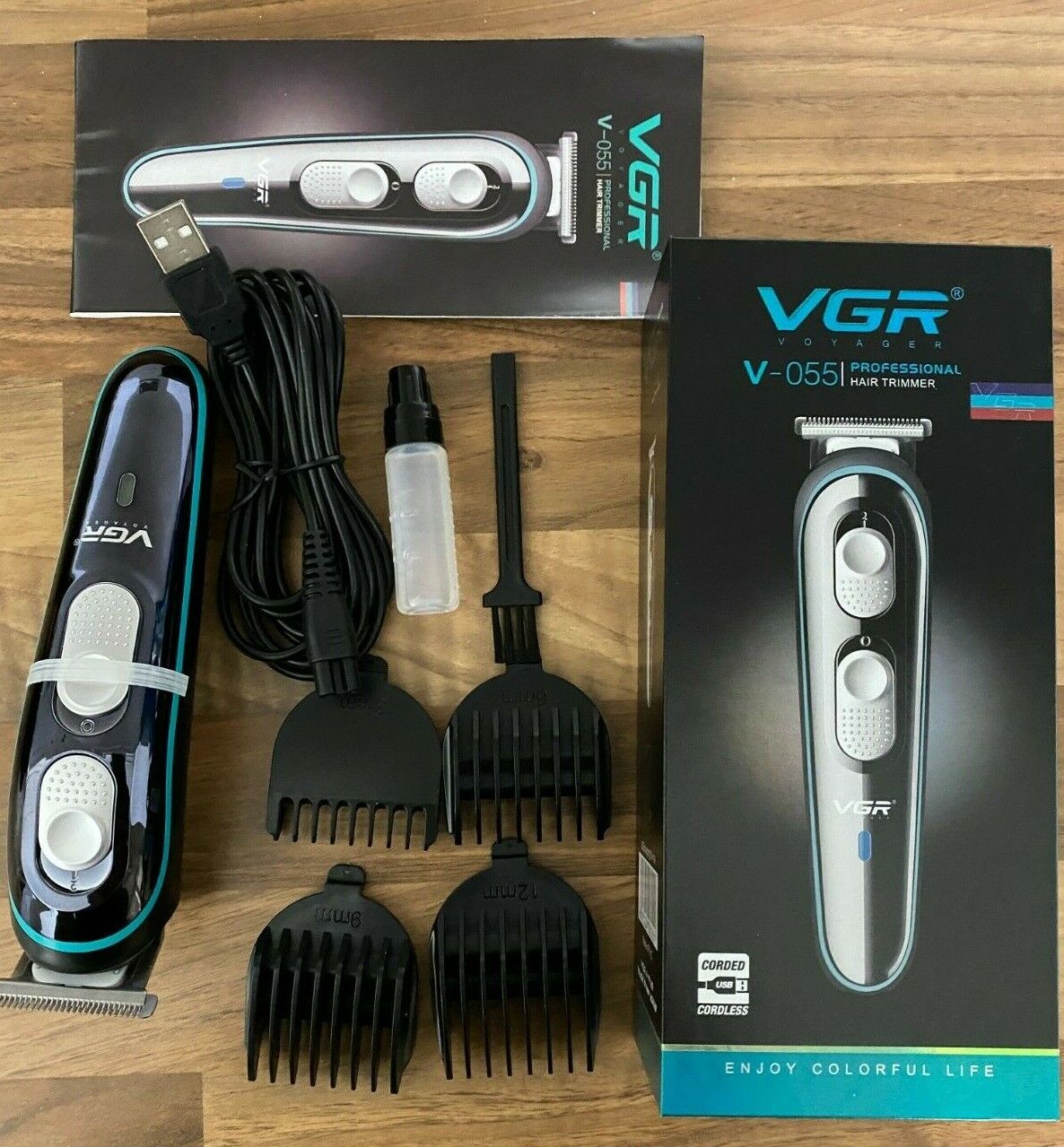 Hair Clippers Men's Electric Trimmers Cutting Cordless Beard Shaver - SMH345