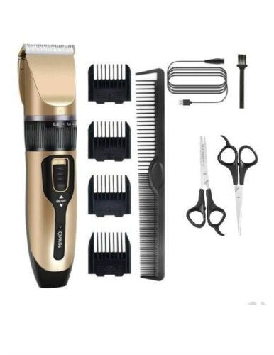 Professional Men's Hair Clippers Trimmers Machine Cordless Beard Electric Shaver - SMH345