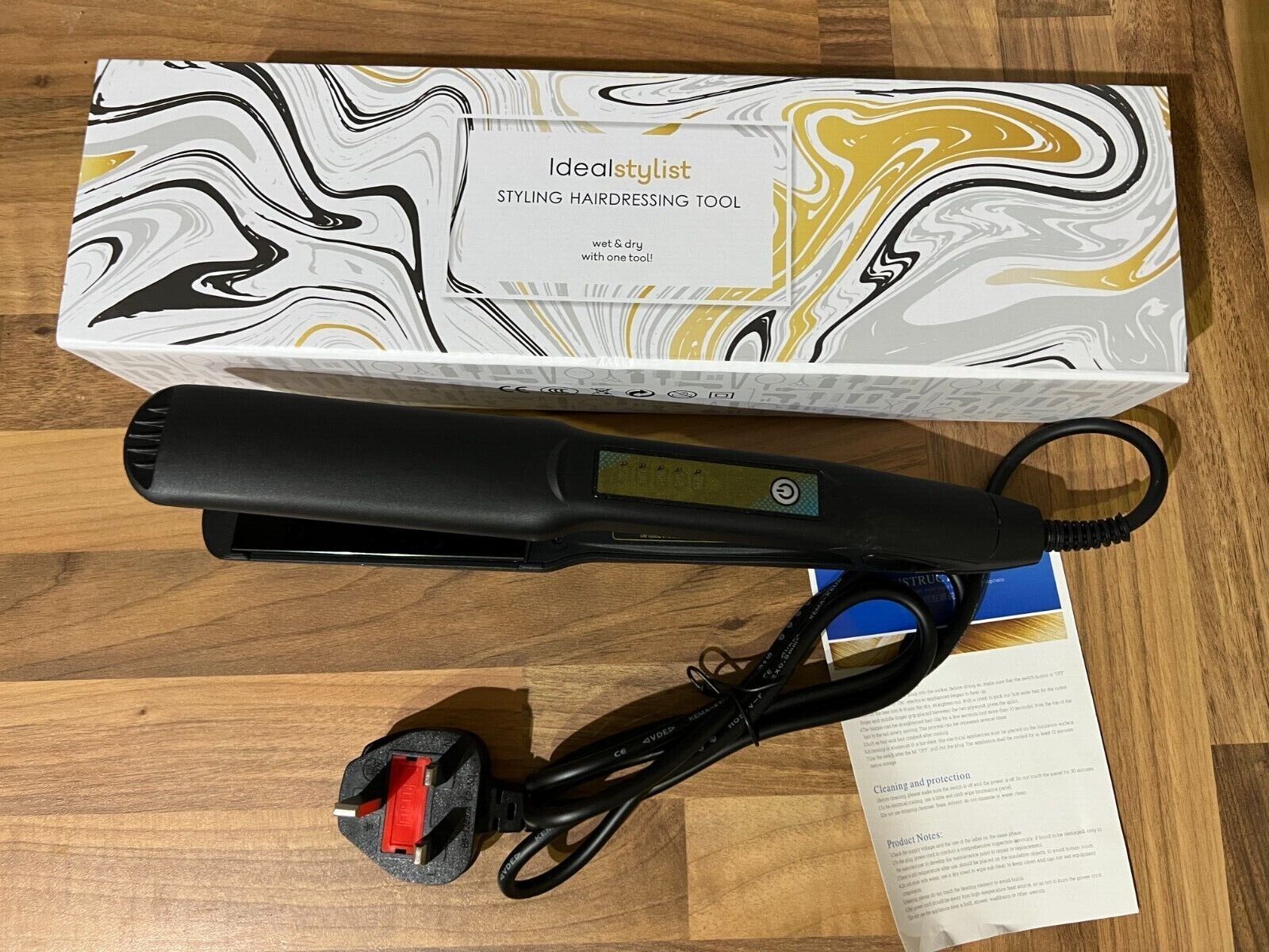 Professional Salon Pro Hair Straighteners 230° Ceramic Tourmaline - SMH345