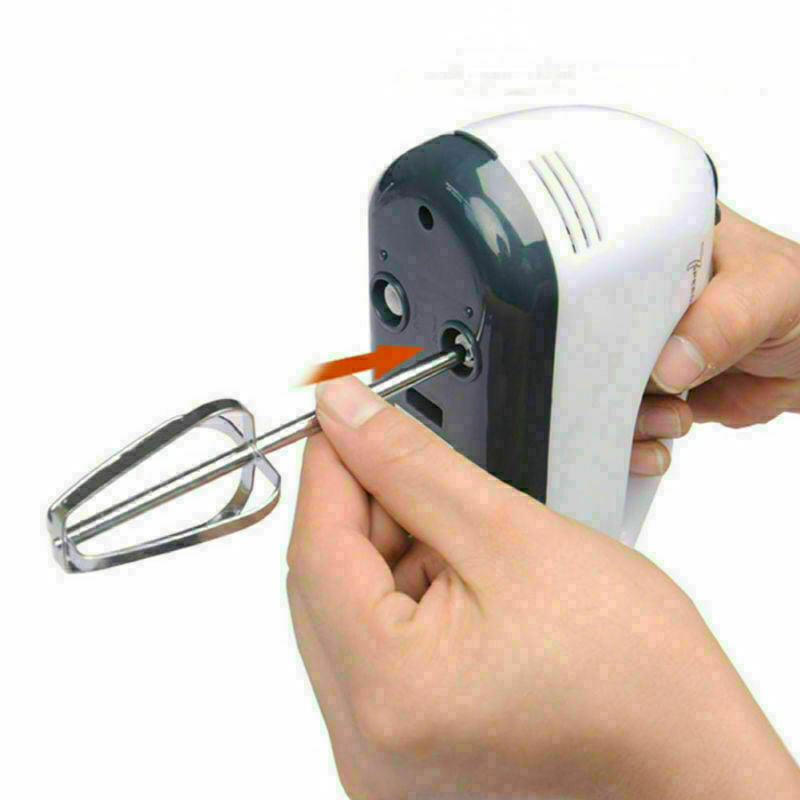 Electric Handheld Whisk 7-Speed Hand Mixer Kitchen Egg Beater Cream Cake Blender - SMH345